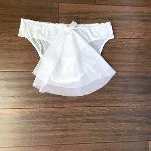 GILLIGAN & OMALLEY Bridal Veil Panties Sz M